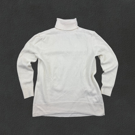 Beige Massimo Dutti Turtleneck - Women L - Very Good - Revaleur