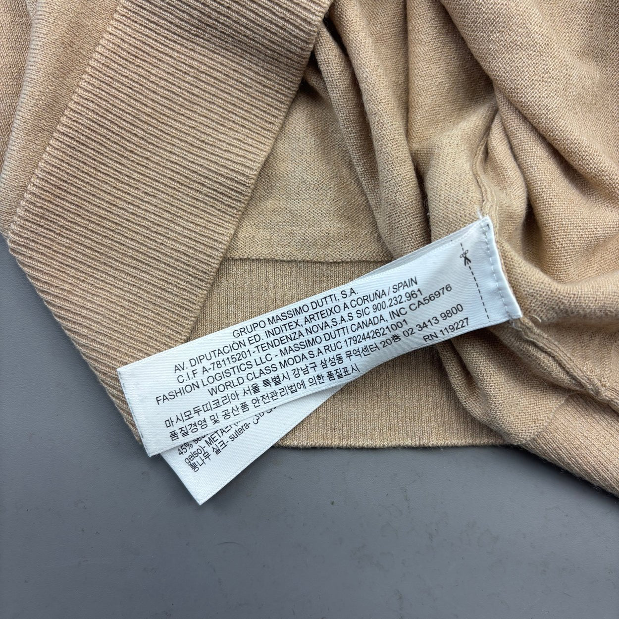 Beige Massimo Dutti Turtleneck - Women S - New - Revaleur