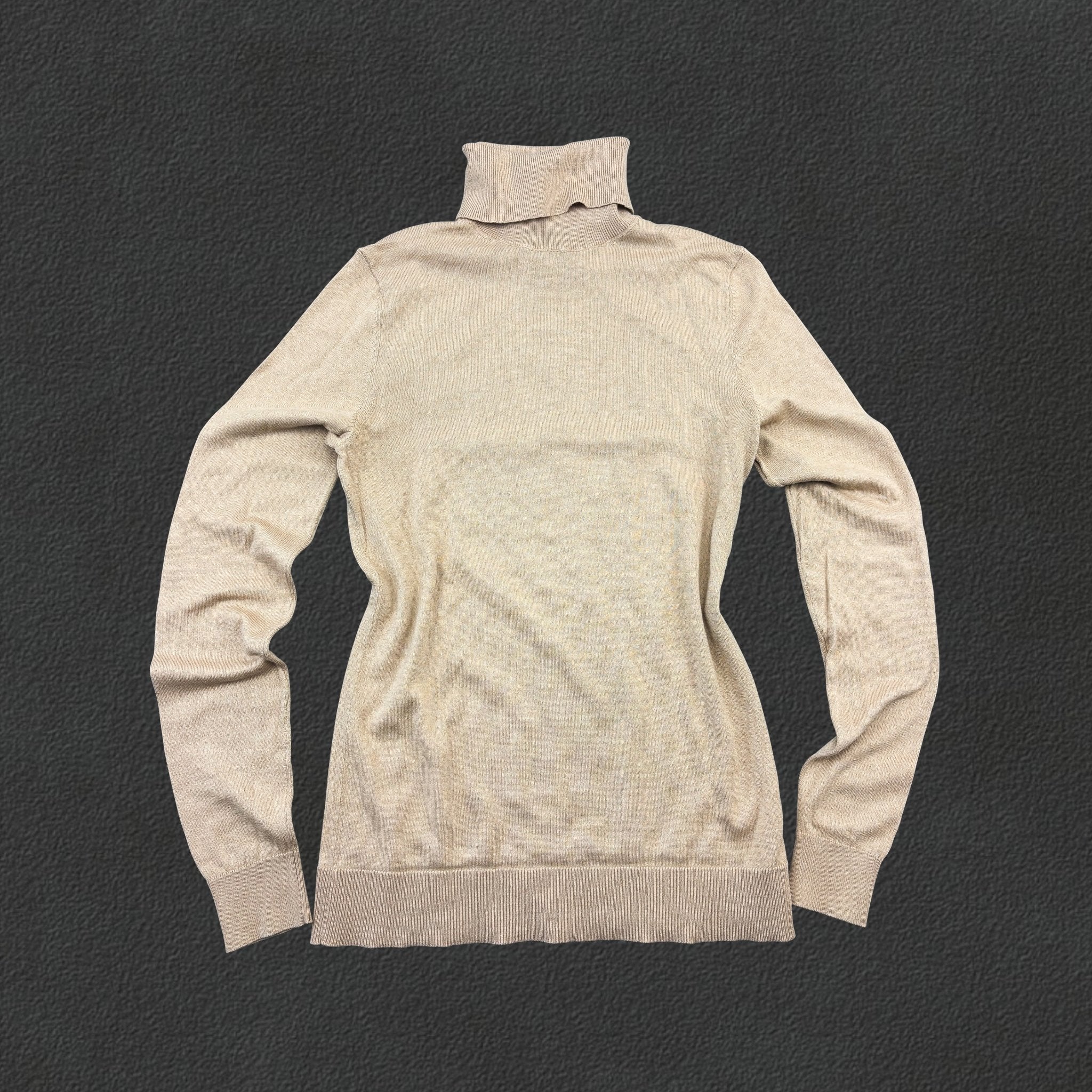 Beige Massimo Dutti Turtleneck - Women S - New - Revaleur