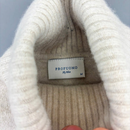 Beige Profuomo Turtleneck - Men S - Very Good - Revaleur
