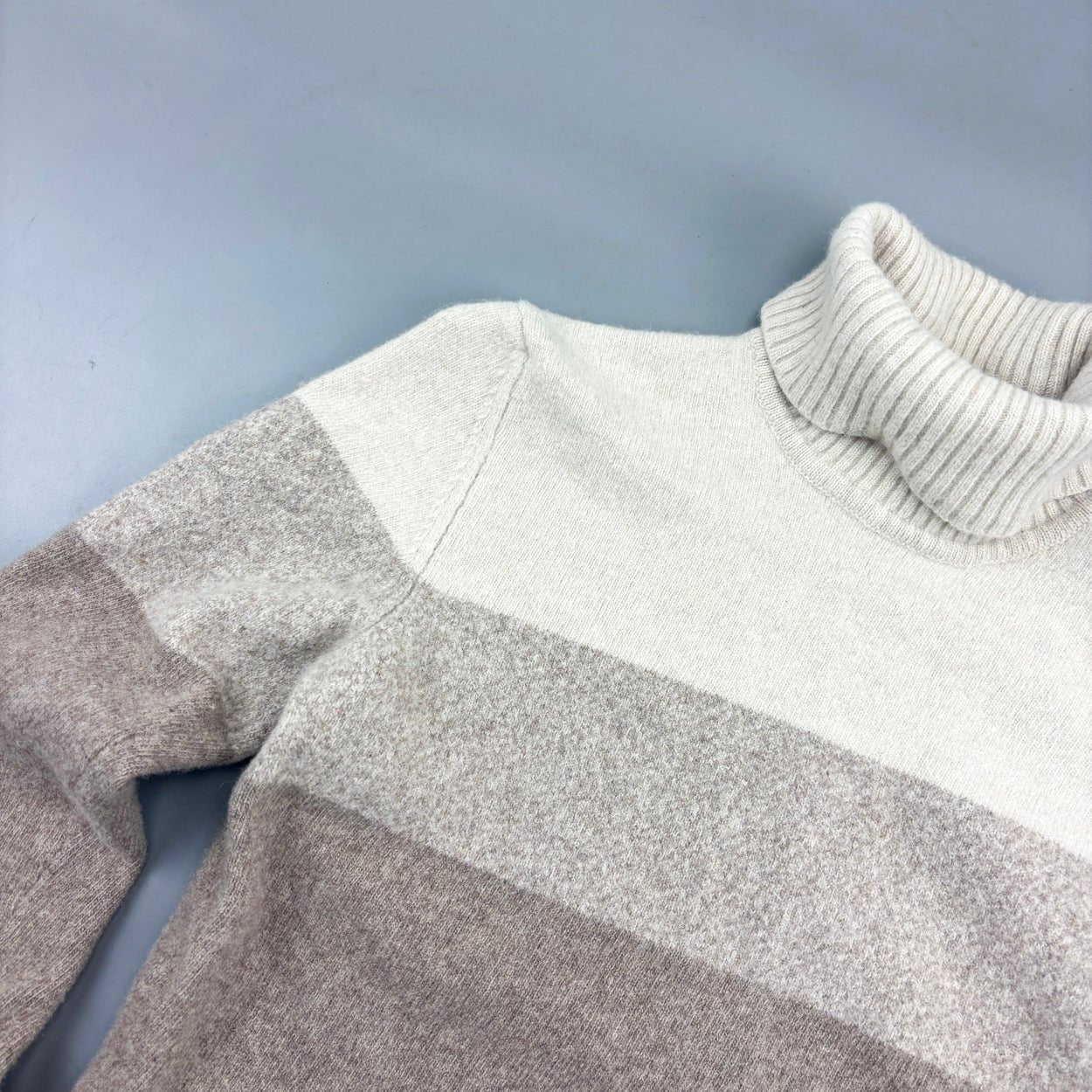 Beige Profuomo Turtleneck - Men S - Very Good - Revaleur