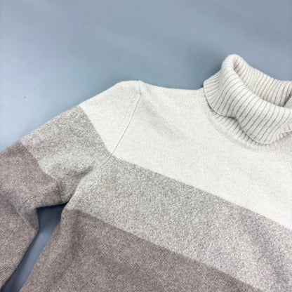 Beige Profuomo Turtleneck - Men S - Very Good - Revaleur