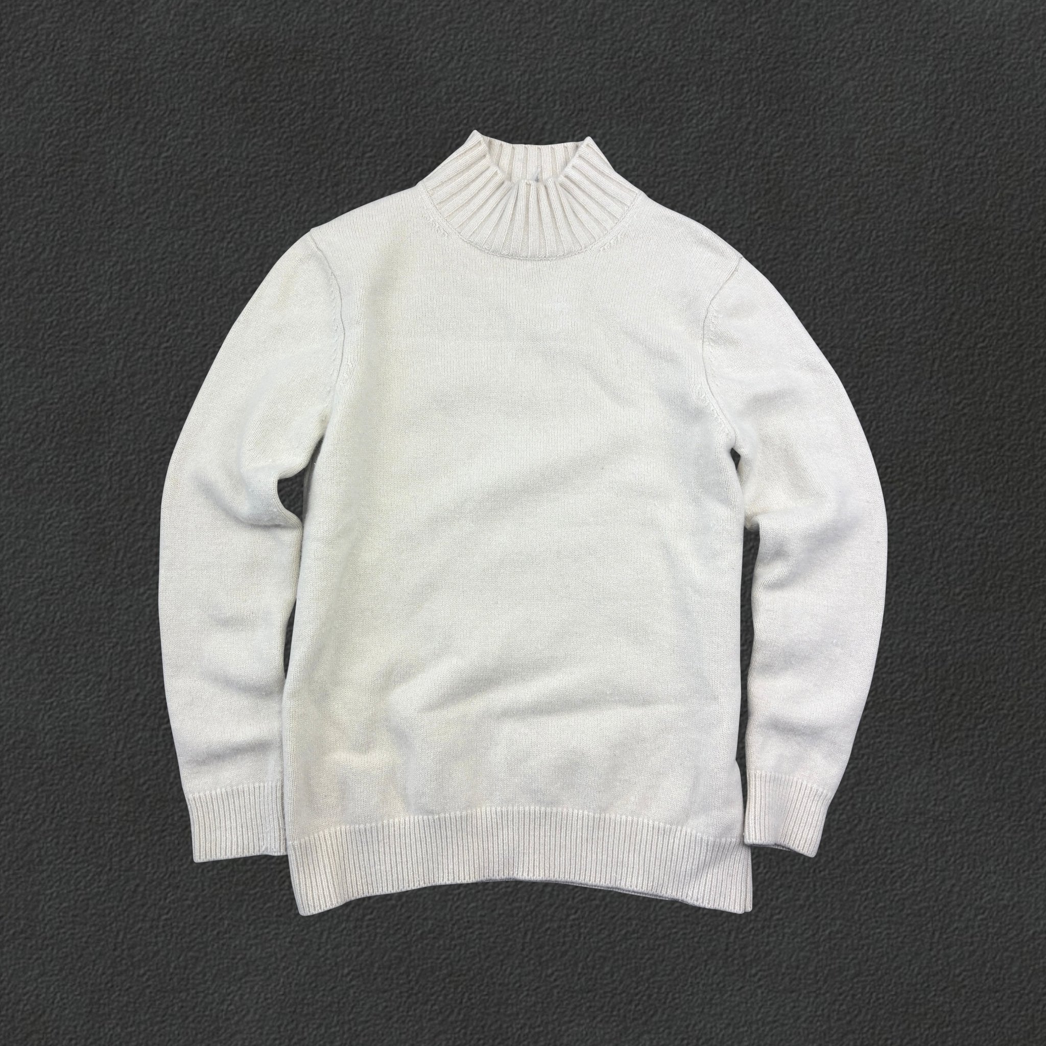 Beige Profuomo Turtleneck - Men S - Very Good - Revaleur