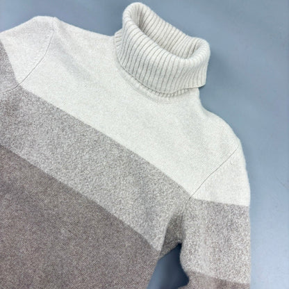 Beige Profuomo Turtleneck - Men S - Very Good - Revaleur