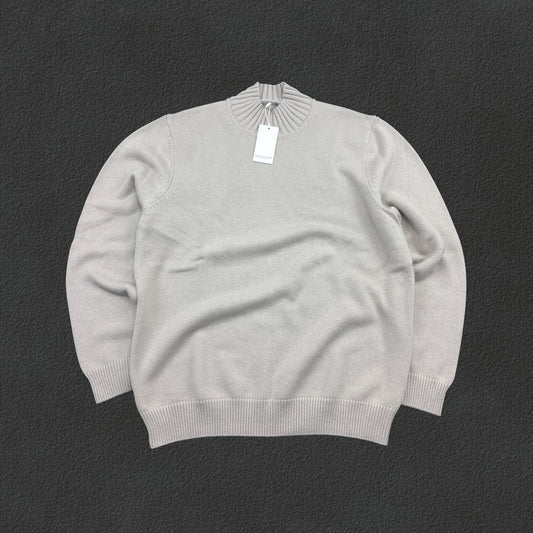 Beige Profuomo Turtleneck - Men XXL - New With Tags - Revaleur