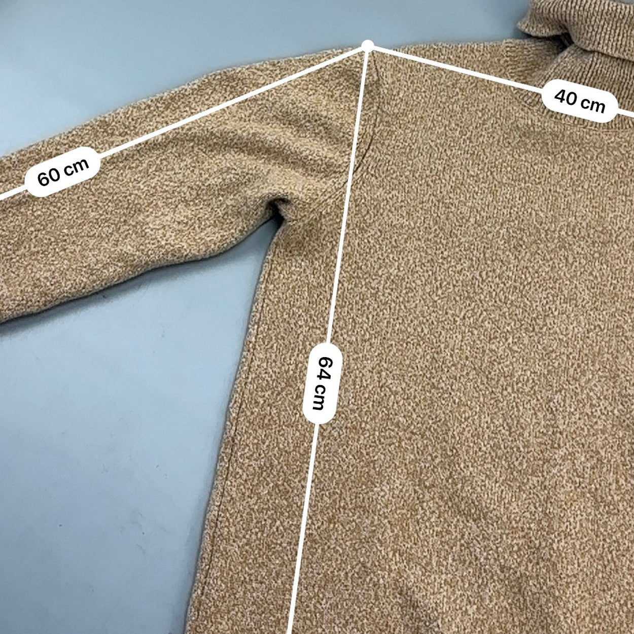 Beige Profuomo Turtleneck - Women M - New - Revaleur