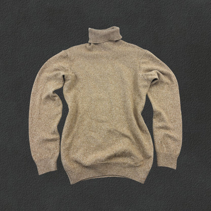 Beige Profuomo Turtleneck - Women M - New - Revaleur