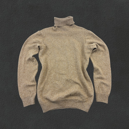 Beige Profuomo Turtleneck - Women M - New - Revaleur