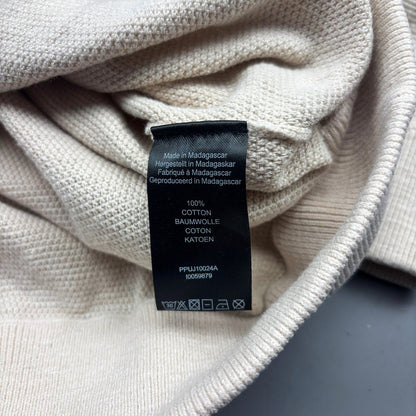 Beige Profuomo Zip Vest - Men XL - Very Good - Revaleur