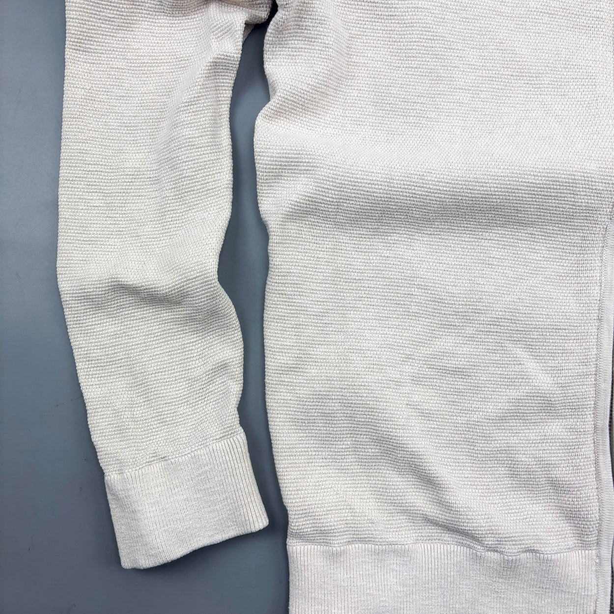 Beige Profuomo Zip Vest - Men XL - Very Good - Revaleur