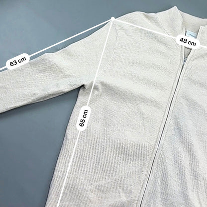 Beige Profuomo Zip Vest - Men XL - Very Good - Revaleur