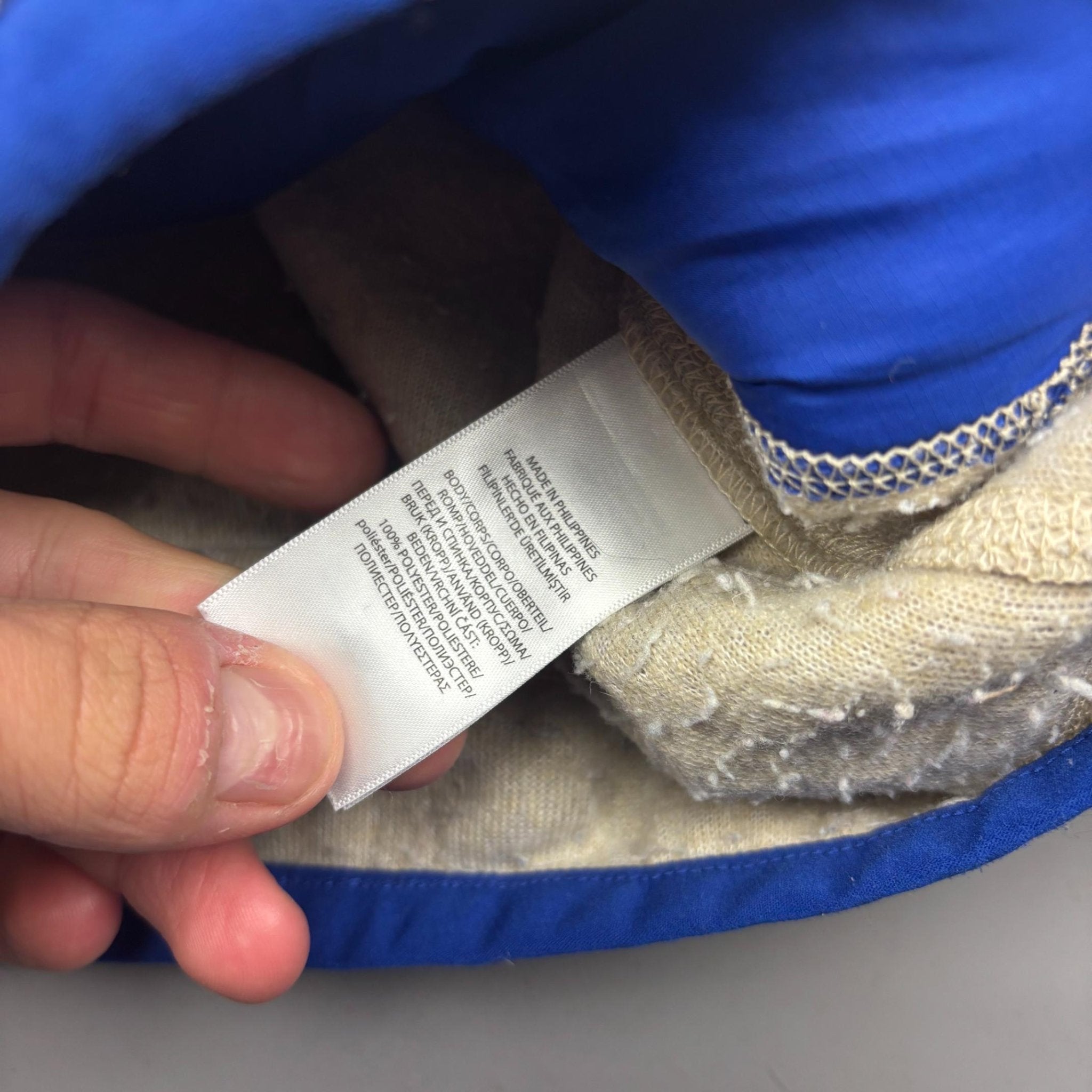 Beige Ralph Lauren Fleece Jacket - Men M - Very Good - Revaleur