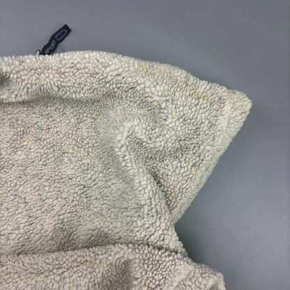 Beige Ralph Lauren Fleece Jacket - Men M - Very Good - Revaleur