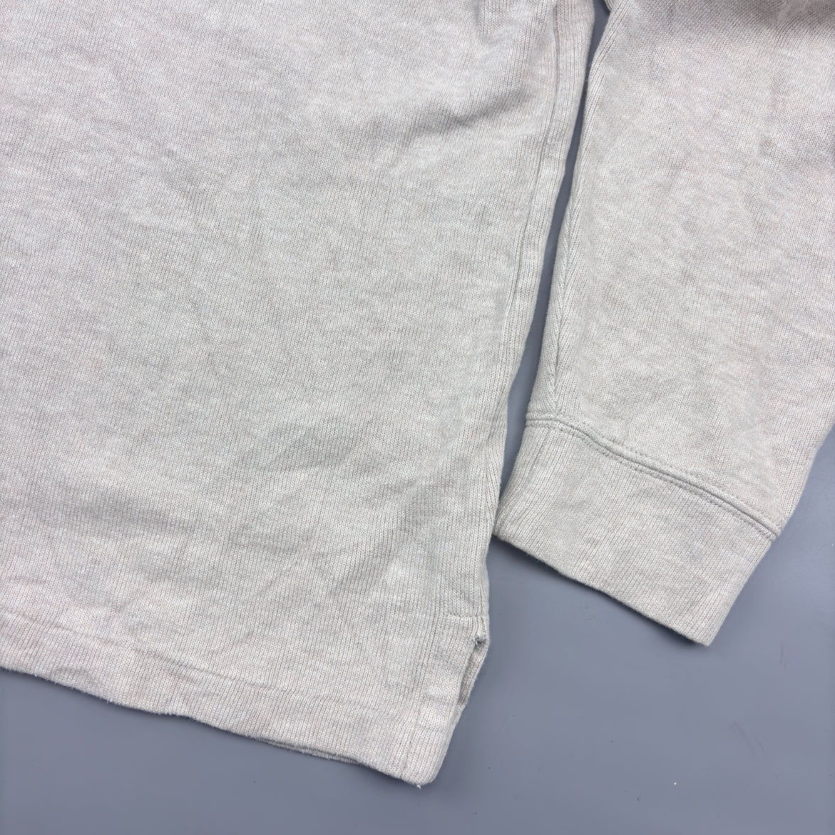 Beige Ralph Lauren Half Zip - Men M - Very Good - Revaleur