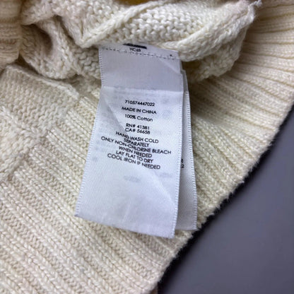 Beige Ralph Lauren Knitted Sweater - S - Excellent Condition - Revaleur