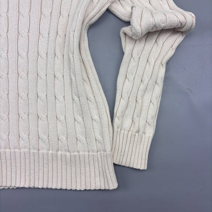 Beige Ralph Lauren Knitted Sweater - Women M - Very Good - Revaleur