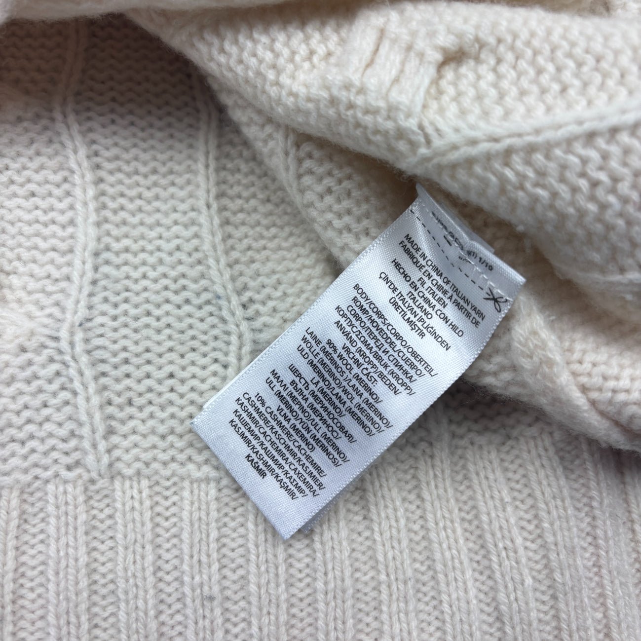 Beige Ralph Lauren Knitted Sweater - Women XS - New - Revaleur