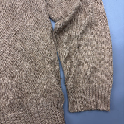 Beige Ralph Lauren V - neck Sweater - S - Very Good - Revaleur