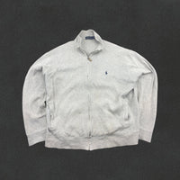 Beige Ralph Lauren Zip Vest - Men L - Very Good - Revaleur