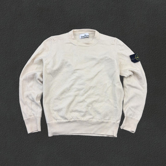 Beige Stone Island Jumper - Men XS - Very Good - Revaleur