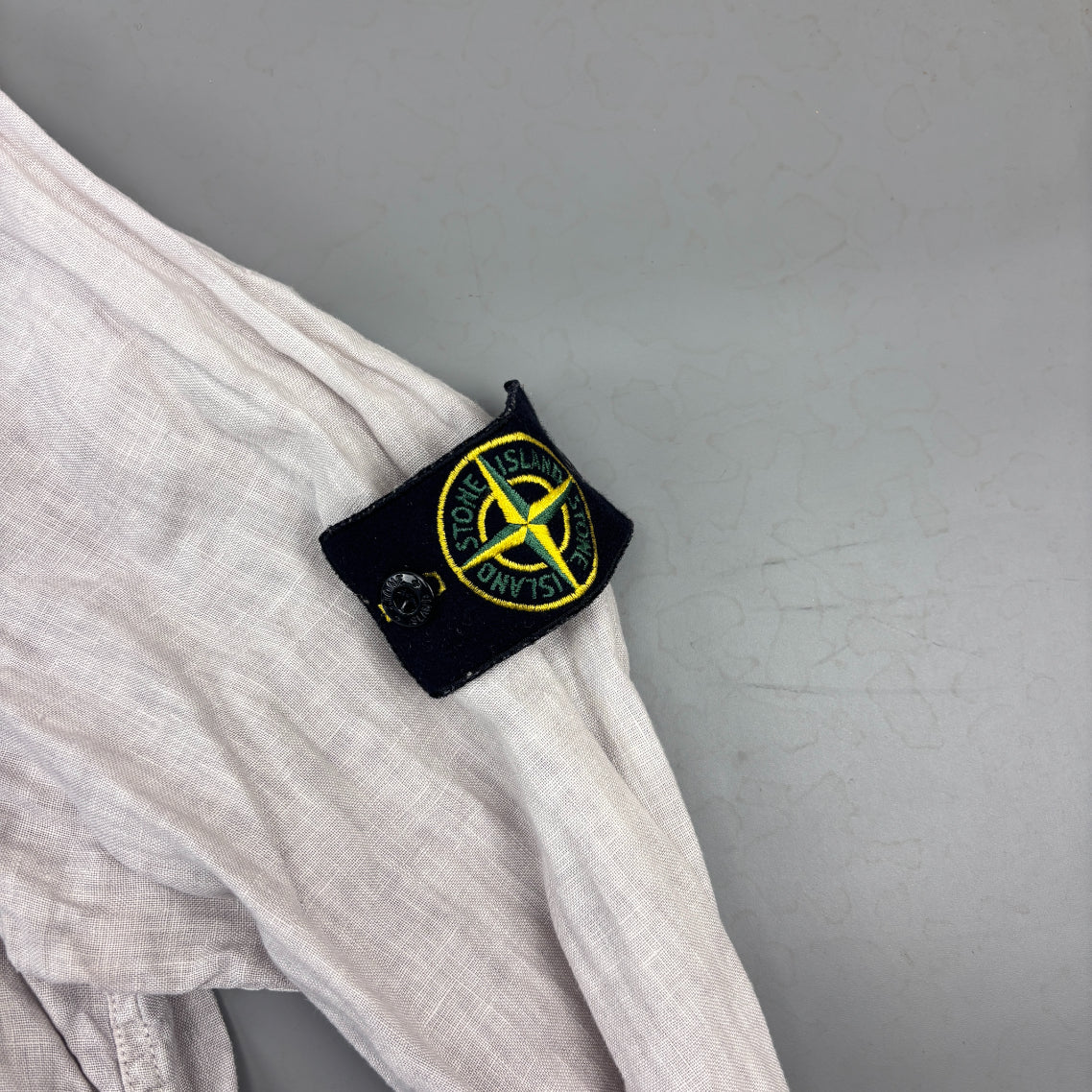 Beige Stone Island Shacket - XL - Very Good - Revaleur