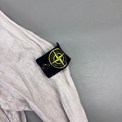 Beige Stone Island Shacket - XL - Very Good - Revaleur