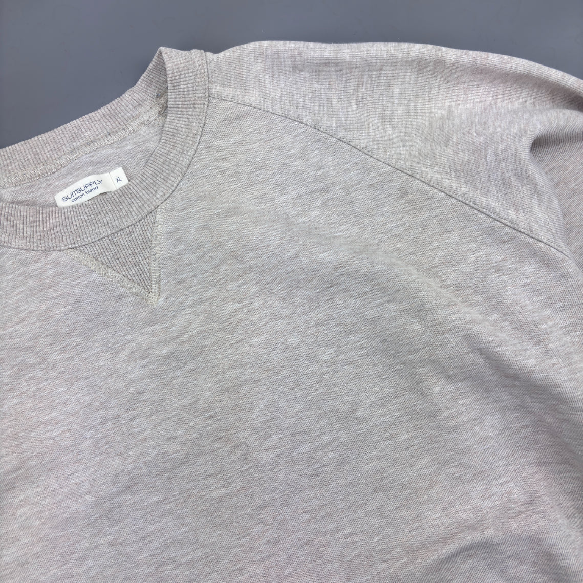 Beige Suitsupply Jumper - Men XL - Very Good - Revaleur