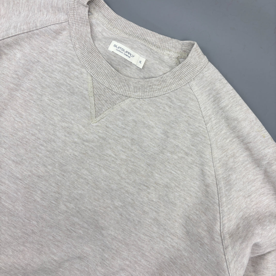 Beige Suitsupply Jumper - Men XL - Very Good - Revaleur