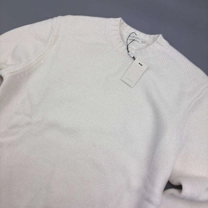 Beige Suitsupply Knitted Sweater - L - New With Tags - Revaleur