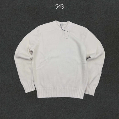 Beige Suitsupply Knitted Sweater - L - New With Tags - Revaleur