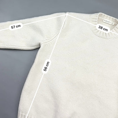 Beige Suitsupply Knitted Sweater - Men S - Very Good - Revaleur