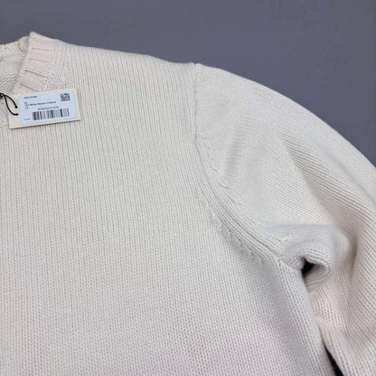 Beige Suitsupply Knitted Sweater - XL - New With Tags - Revaleur