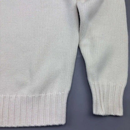 Beige Suitsupply Knitted Sweater - XL - New With Tags - Revaleur