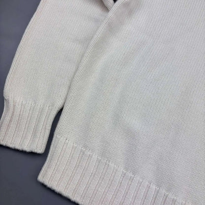 Beige Suitsupply Knitted Sweater - XL - New With Tags - Revaleur