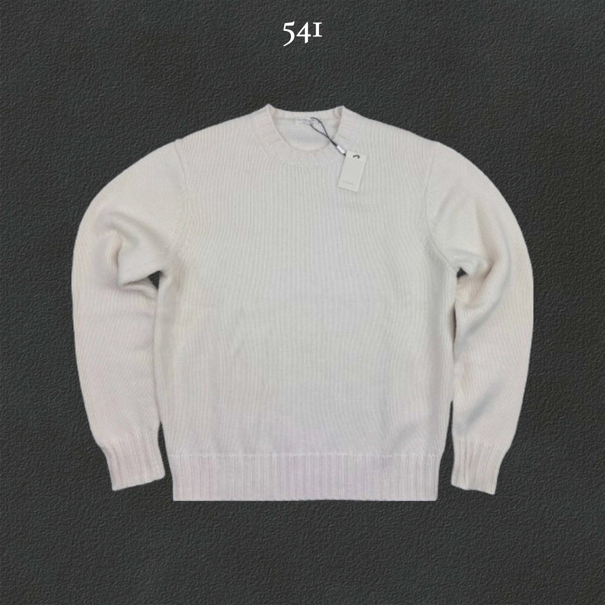 Beige Suitsupply Knitted Sweater - XL - New With Tags - Revaleur