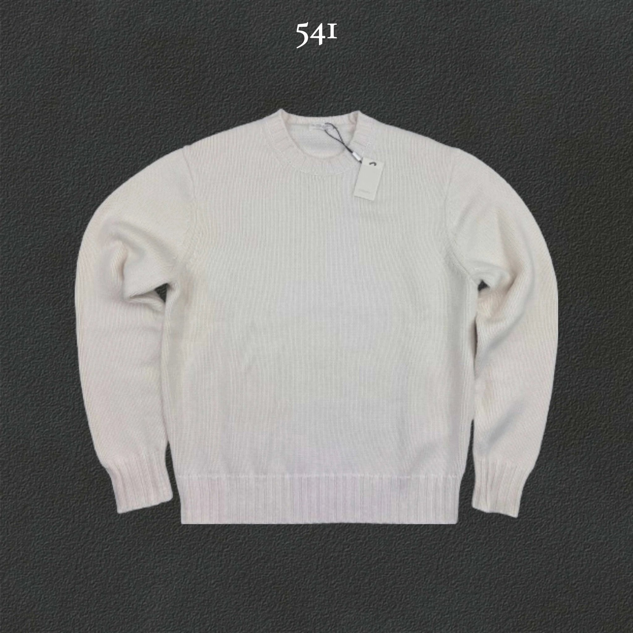 Beige Suitsupply Knitted Sweater - XL - New With Tags - Revaleur