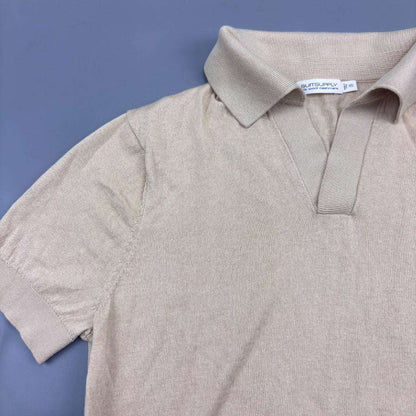 Beige Suitsupply Polo Shirt - XS - New - Revaleur