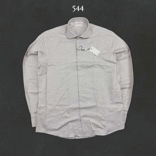 Beige Suitsupply Shirt - 42 - New With Tags - Revaleur