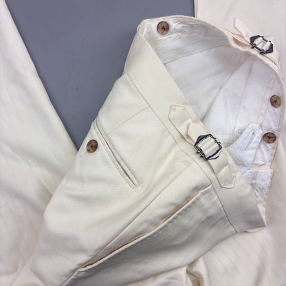 Beige Suitsupply Trousers - Men W28 - Very Good - Revaleur