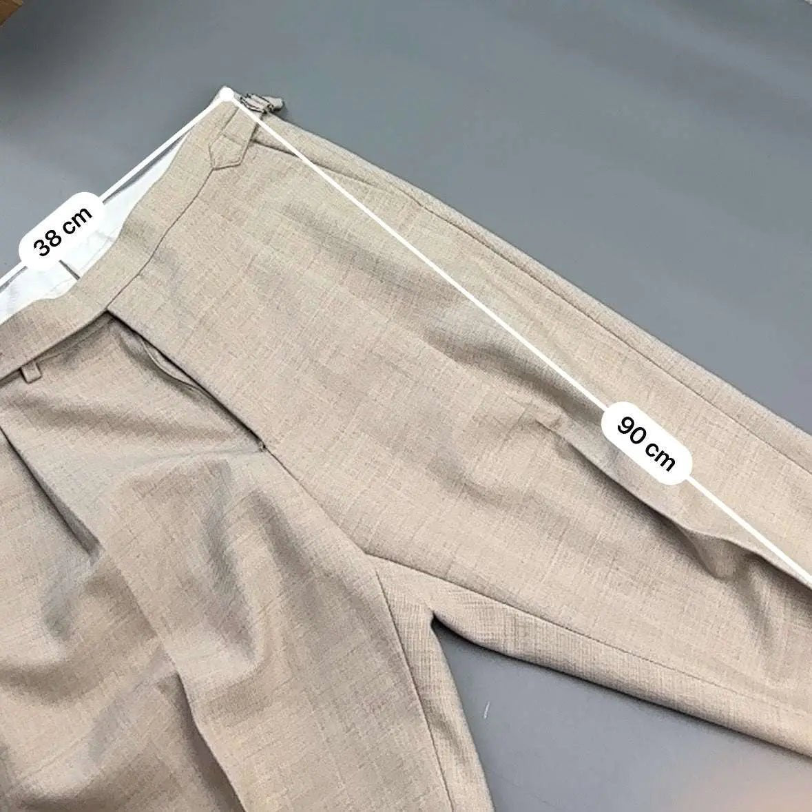 Beige Suitsupply Trousers - Men W32 - New - Revaleur
