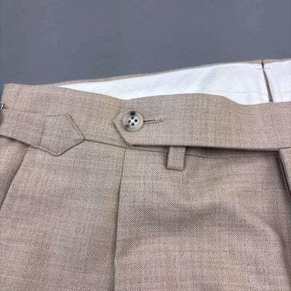 Beige Suitsupply Trousers - Men W32 - New - Revaleur