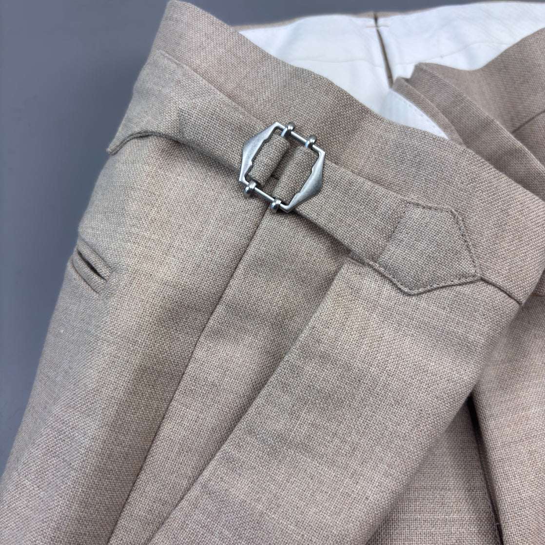 Beige Suitsupply Trousers - Men W32 - New - Revaleur