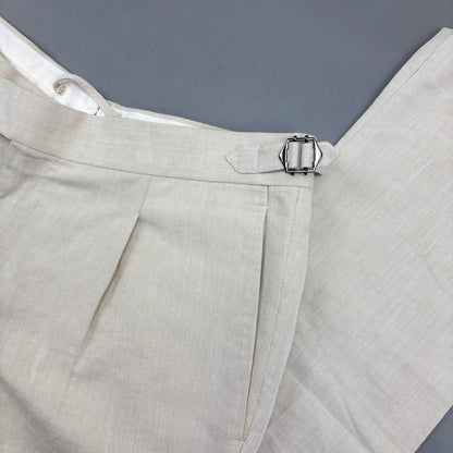 Beige Suitsupply Trousers - Men W32 - Very Good - Revaleur