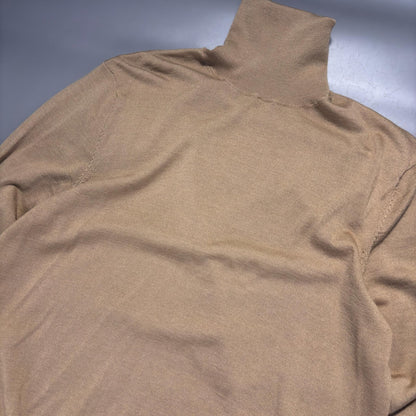 Beige Suitsupply Turtleneck Men - L - Excellent Condition - Revaleur