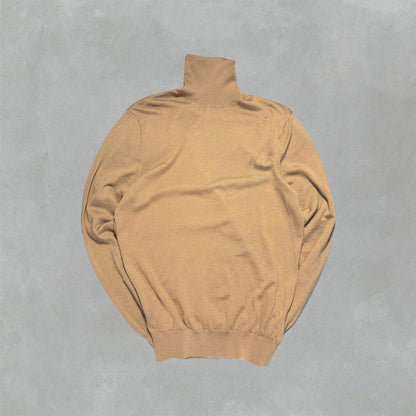 Beige Suitsupply Turtleneck Men - L - Excellent Condition - Revaleur