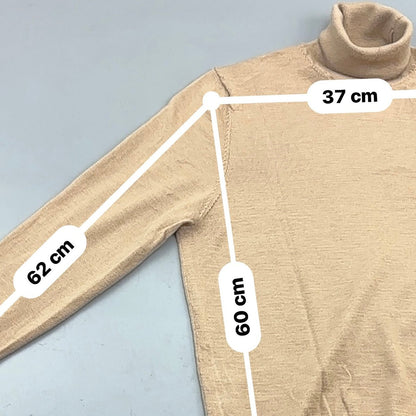 Beige Suitsupply Turtleneck - Men S - New - Revaleur