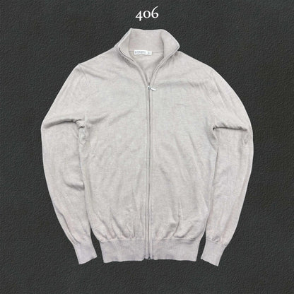 Beige Suitsupply Zip Vest - Men XS - Very Good - Revaleur