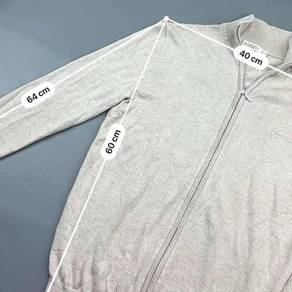 Beige Suitsupply Zip Vest - Men XS - Very Good - Revaleur