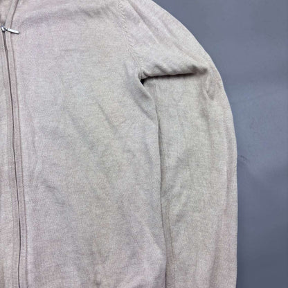 Beige Suitsupply Zip Vest - Men XS - Very Good - Revaleur