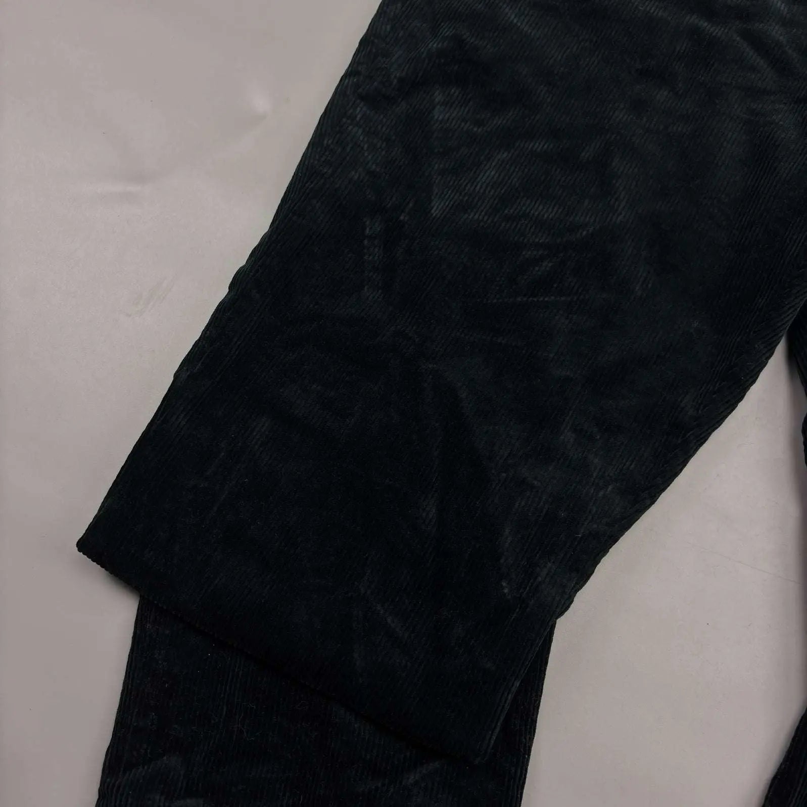 Black Corduroy Trousers Ralph Lauren - W38 - Excellent Condition - Revaleur